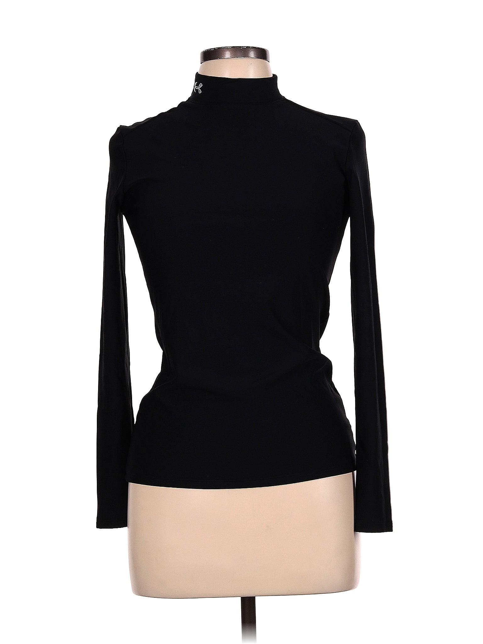 Under Armour Solid Black Long Sleeve Turtleneck Size L - 54% off | ThredUp