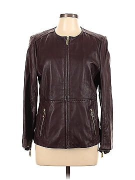 T Tahari Leather Jacket (view 1)