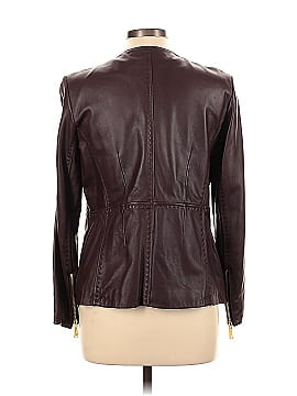 T Tahari Leather Jacket (view 2)