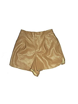 Bishop + Young Faux Leather Shorts (view 1)