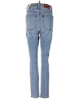 Madewell Curvy Roadtripper Authentic Jeans in Benton Wash: Knee-Rip Edition (view 2)