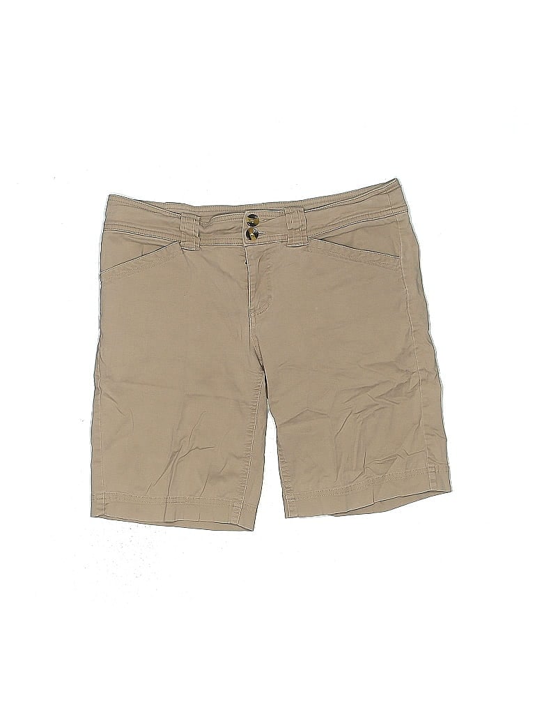 Crazy Shirts Solid Tan Khaki Shorts Size 4 - photo 1