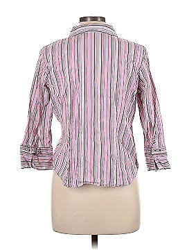 Fashion Bug Long Sleeve Button-Down Shirt (view 2)