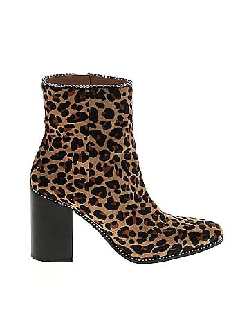 Coach hotsell leopard boots