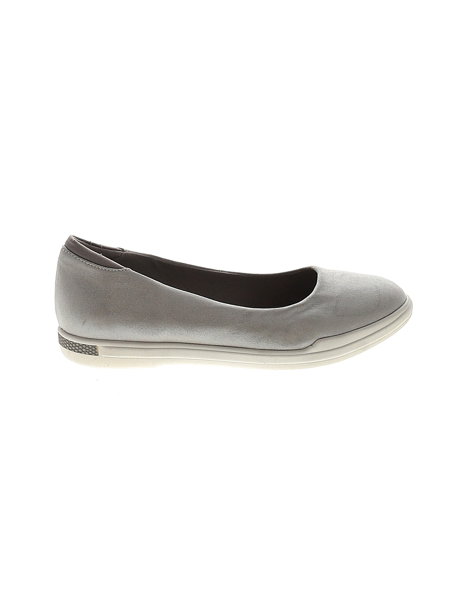 Dr. Scholl's Solid Gray Flats Size 7 1/2 56 off ThredUp