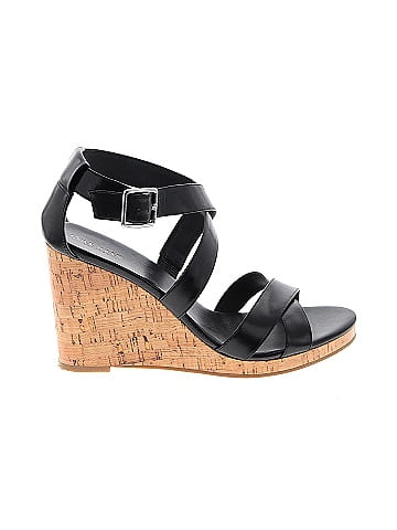 Cole haan black on sale wedge