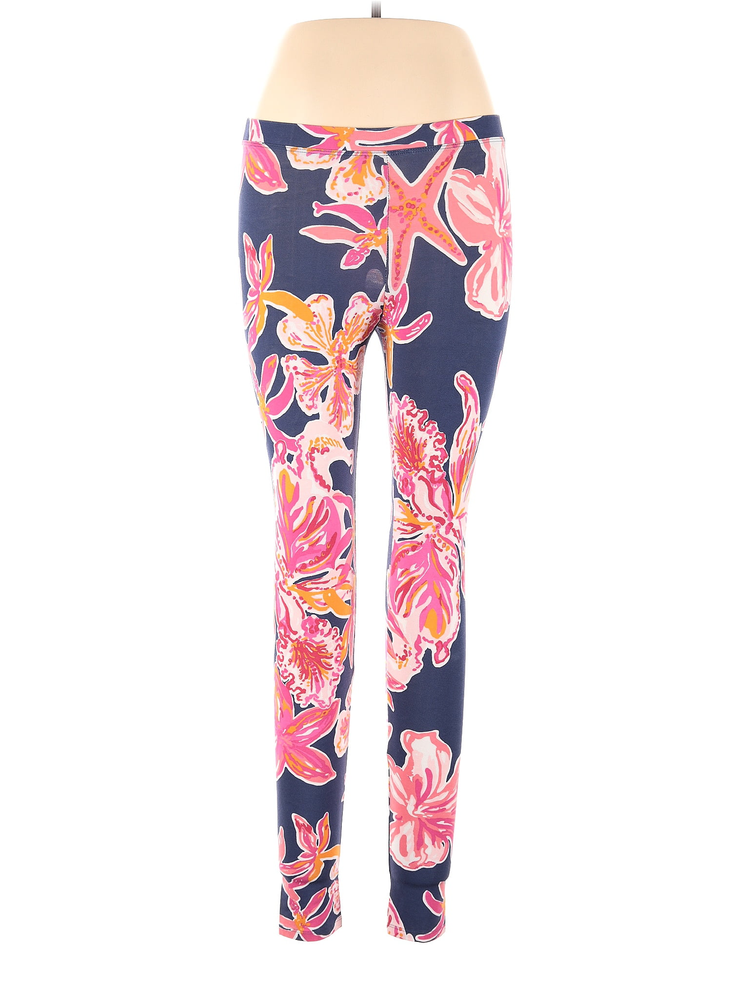 Lilly Pulitzer Pink Leggings Size XL - 51% off | ThredUp