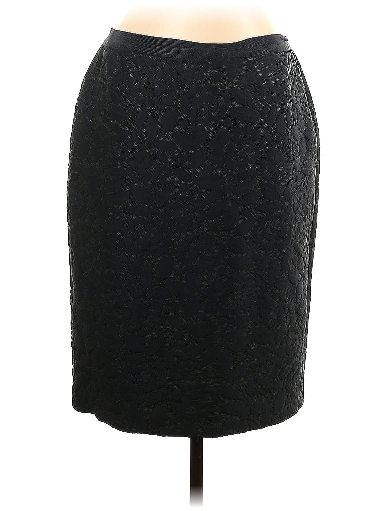 Pre-owned Ann Taylor Formal Skirt In Black