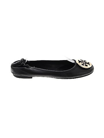 All black tory hot sale burch flats