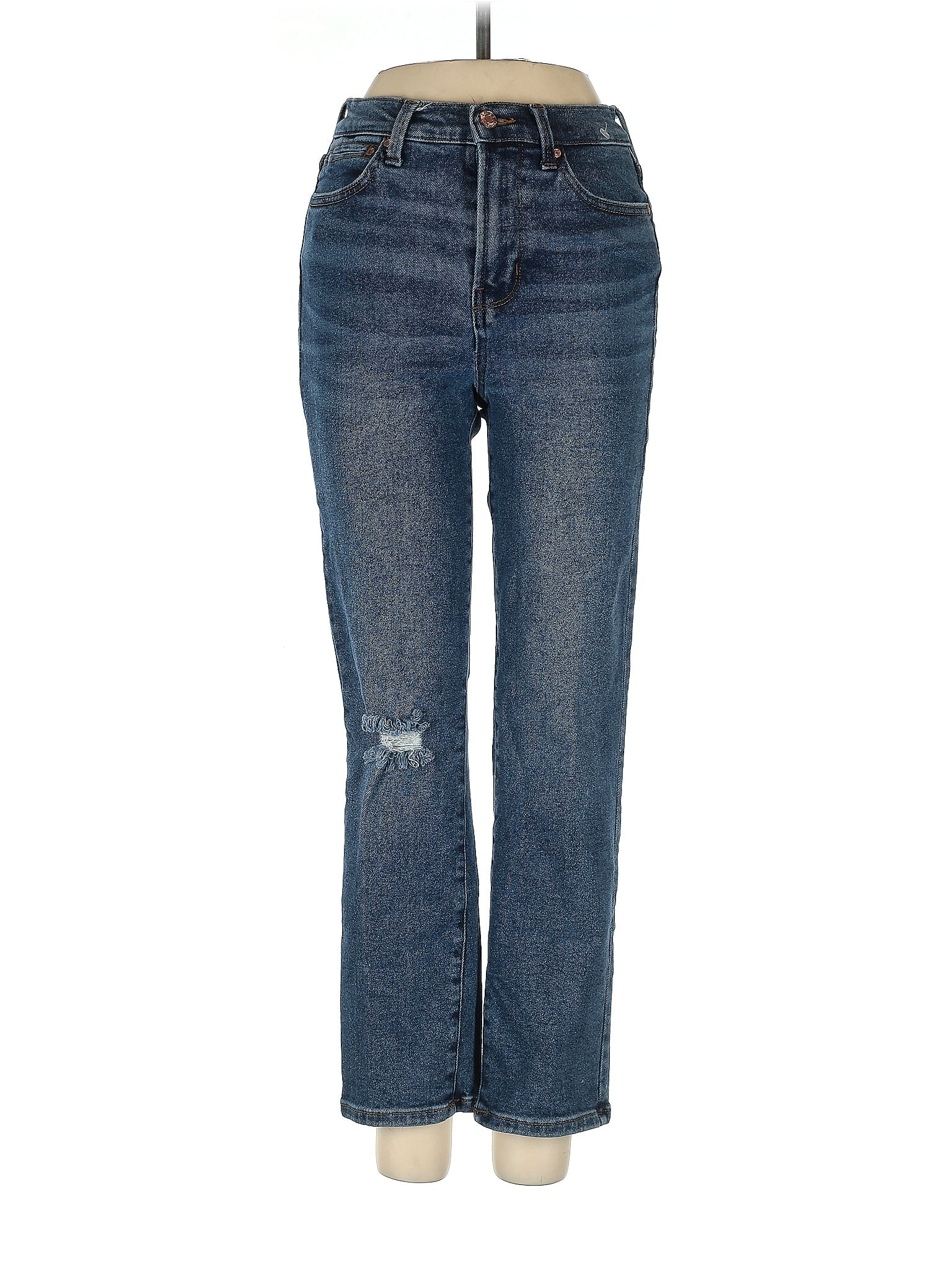 RACHEL Rachel Roy Solid Blue Jeans Size 2 67 off ThredUp