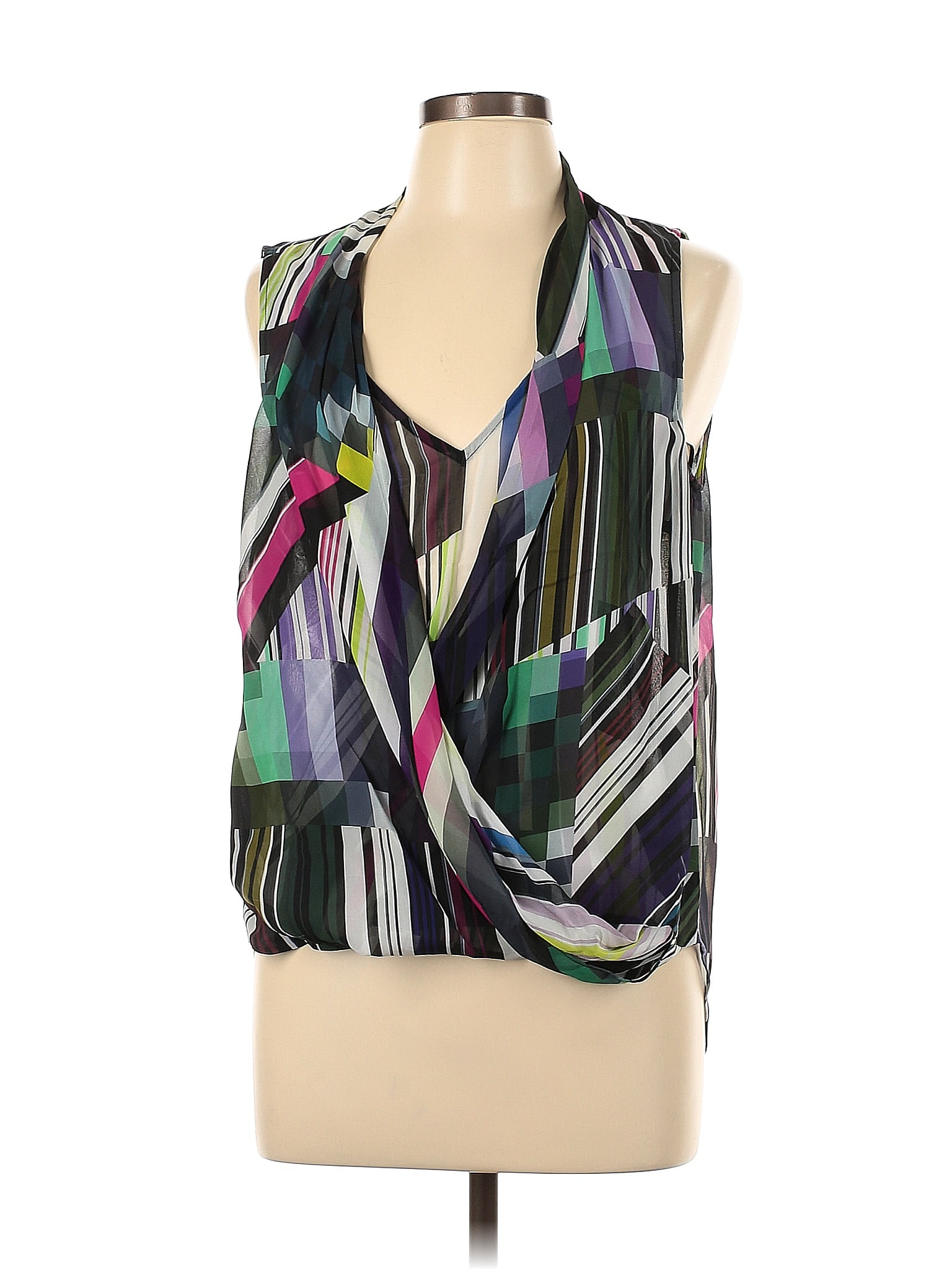 Pre-owned Tops and Blouses: Trina Turk Sleeveless Top: Size Extra Large main image 1
