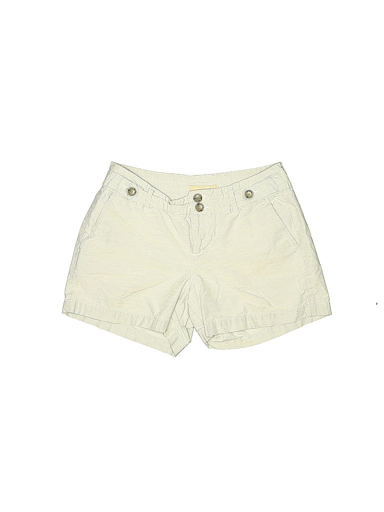 Banana Republic Factory Store Ivory Khaki Shorts Size 6 - photo 1
