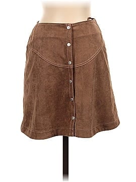 Cotton Candy LA Faux Leather Skirt (view 1)