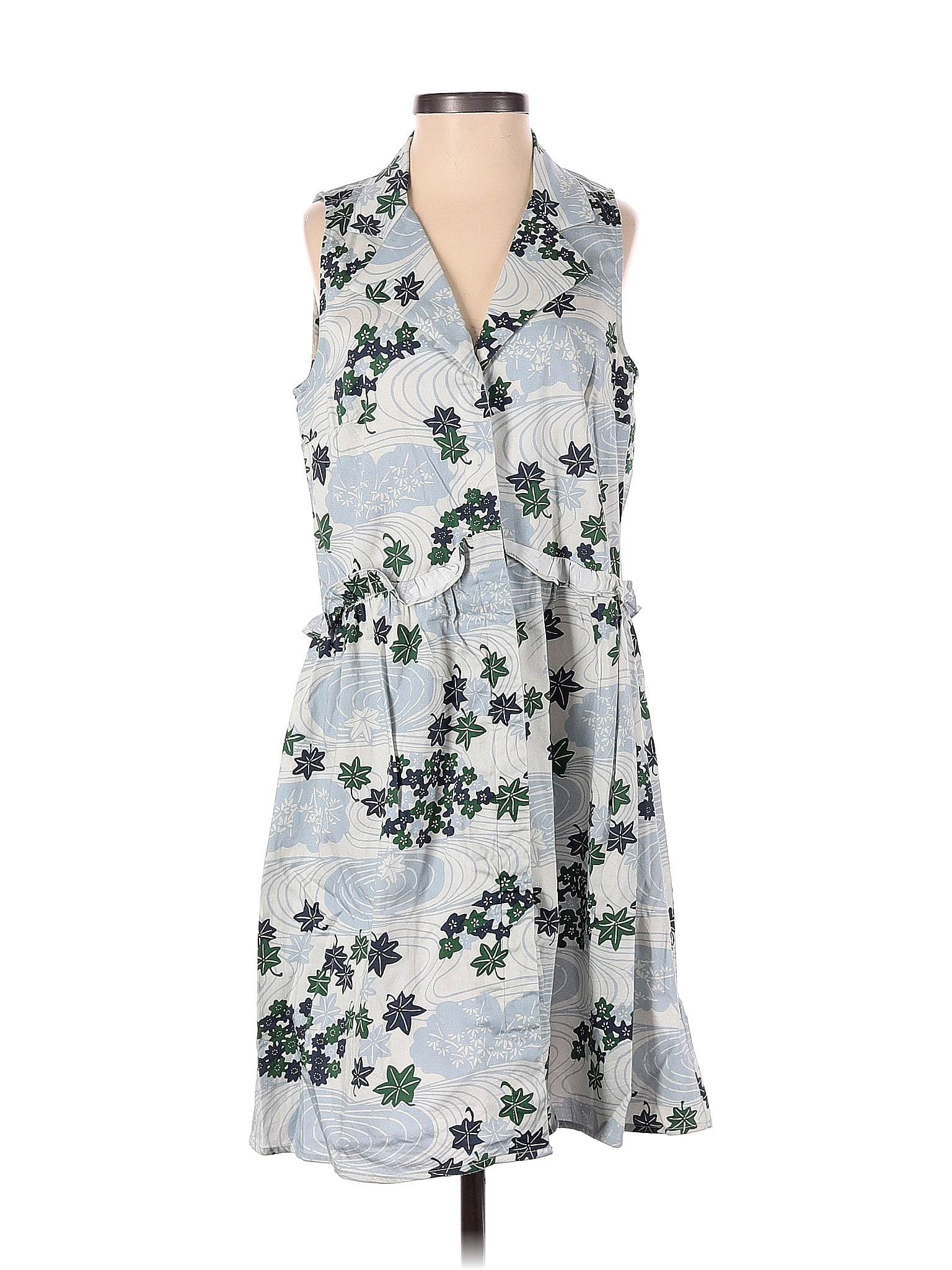 Tuckernuck Floral Gray Casual Dress Size XS - 69% off | ThredUp