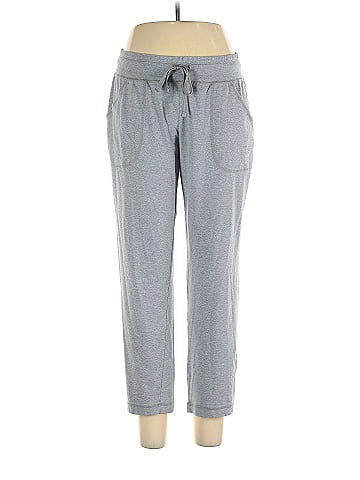 Athletic Works Gray Active Pants Size L (Petite) - 26% off