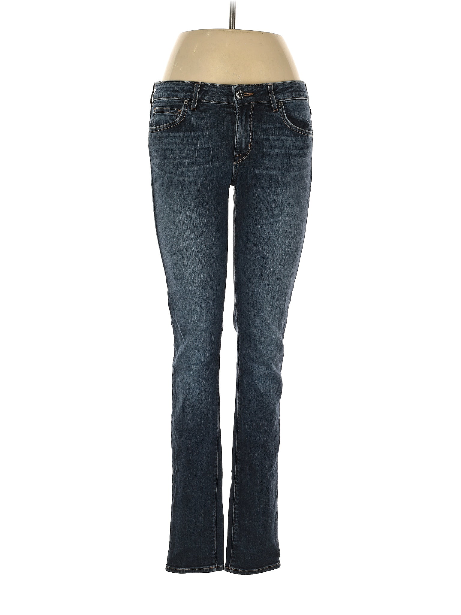 Rich & Skinny Solid Blue Jeans 29 Waist - 84% off | ThredUp