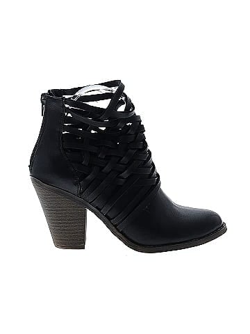 fergalicious black ankle boots