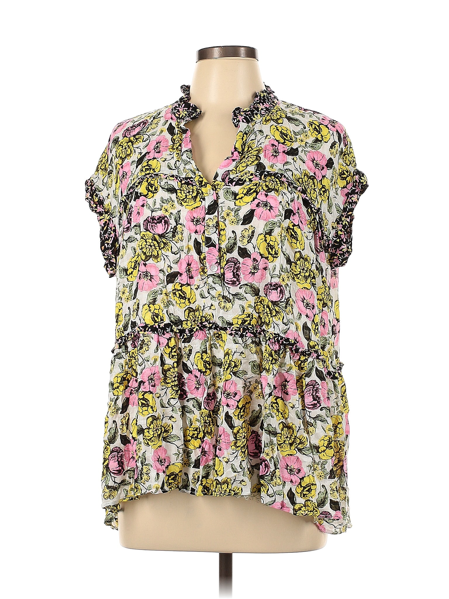 Top Cardigan Femme Jane & Delancey 2X - Manches 3/4 à Pois Stretch