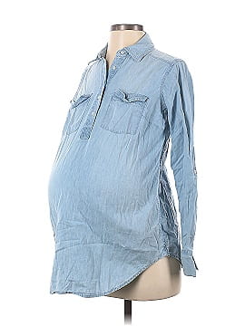 Liz Lange Maternity for Target Long Sleeve Blouse (view 1)