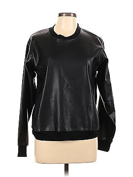 LA Made Faux Leather Top (view 1)