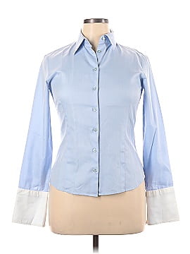 Herringbone Sydney Long Sleeve Button-Down Shirt (view 1)