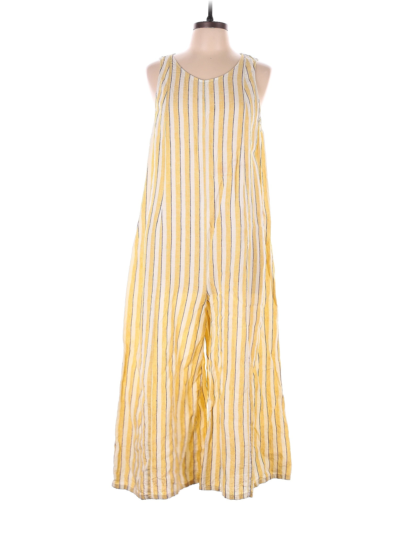 Rachel zoe best sale striped linen jumpsuit