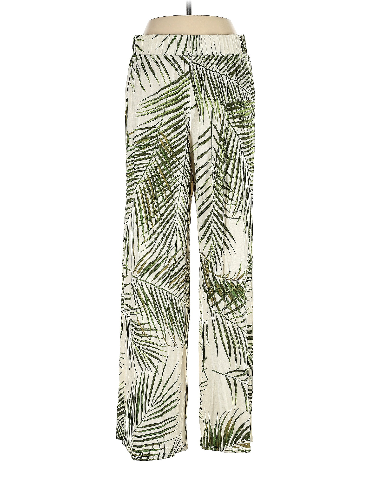 H&M Tropical Multi Color Ivory Casual Pants Size S 50 off ThredUp