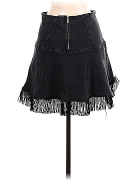 We the Free Denim Skirt (view 2)