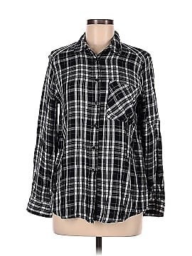 Express Long Sleeve Button-Down Shirt (view 1)