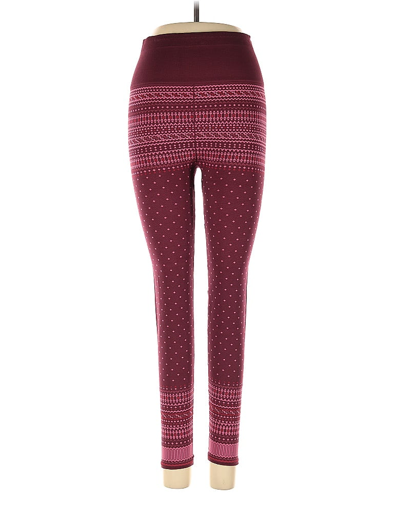 Maroon Fabletics Fabletics Maroon Burgundy Leggings Size 5 - 53% off | ThredUp