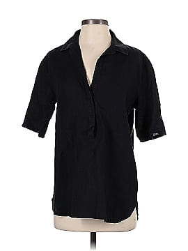James Perse Short Sleeve Blouse (view 1)