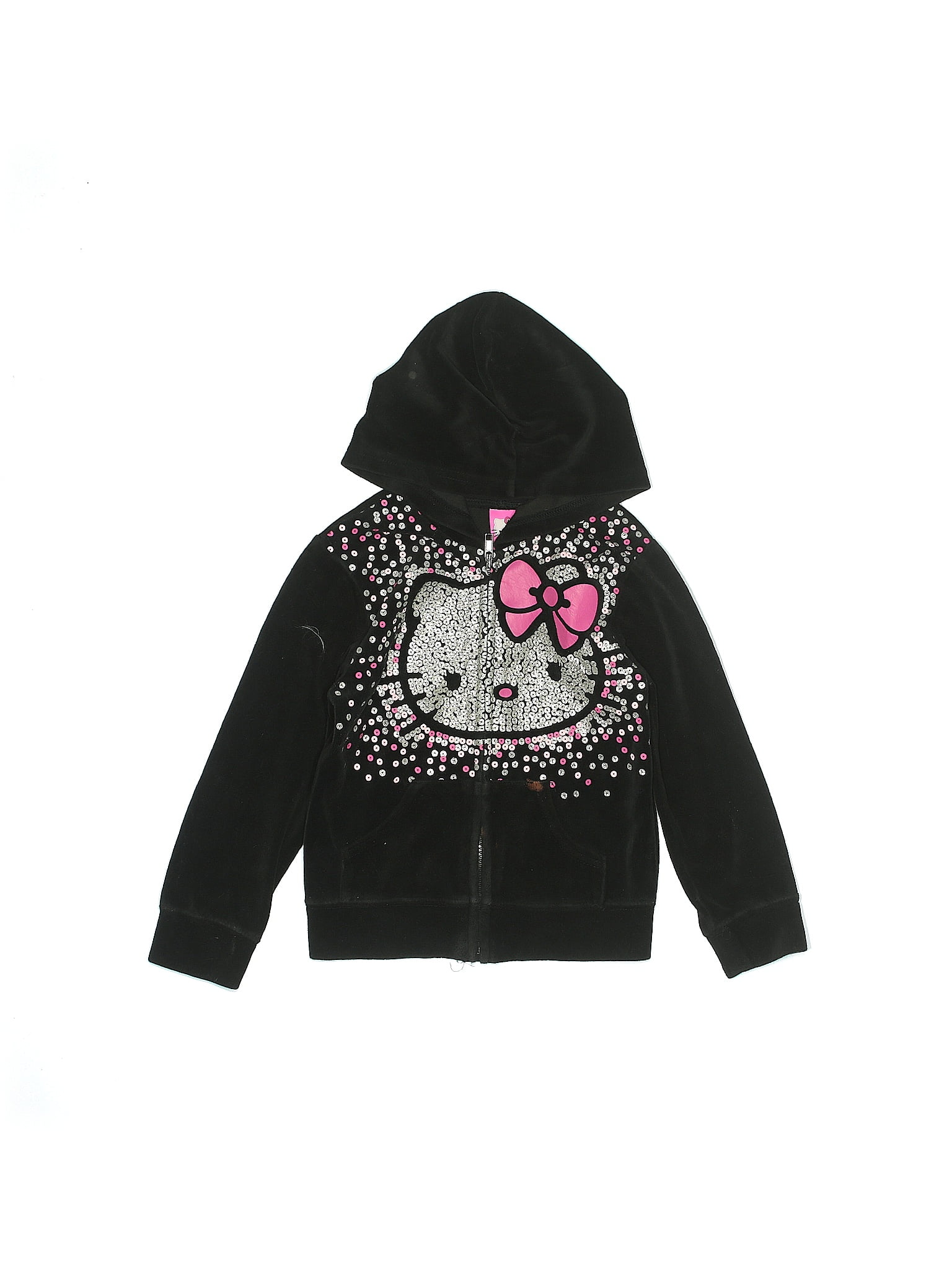 Hello Kitty Faux Fur Zip-Up Hoodie