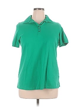 Woman Within Short Sleeve Polo (view 1)
