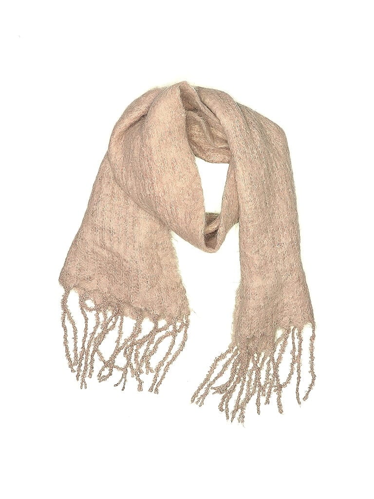 Pre-owned Assorted Brands Scarf In Brown