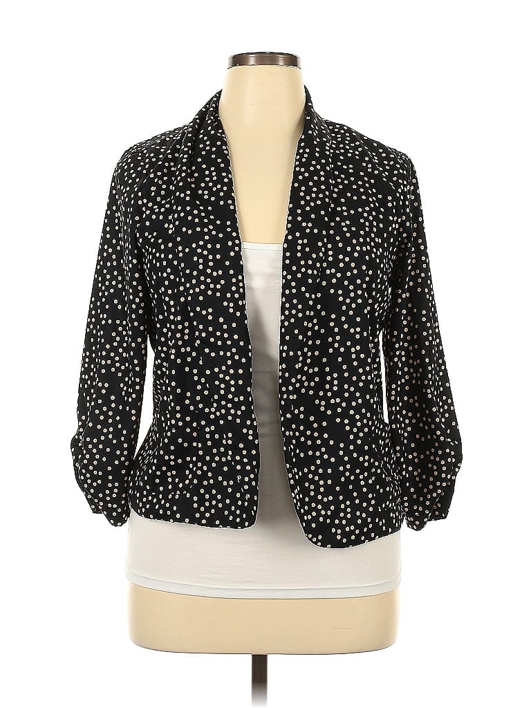 Pre-owned Eyeshadow Blazer Jacket In Black