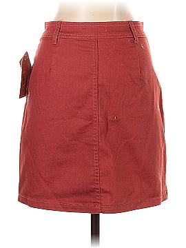 Copper Key Denim Skirt (view 2)