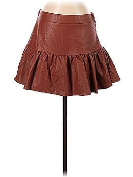 Glam Faux Leather Skirt (view 1)