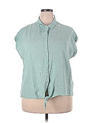 Weatherproof Short Sleeve Button Down Shirt