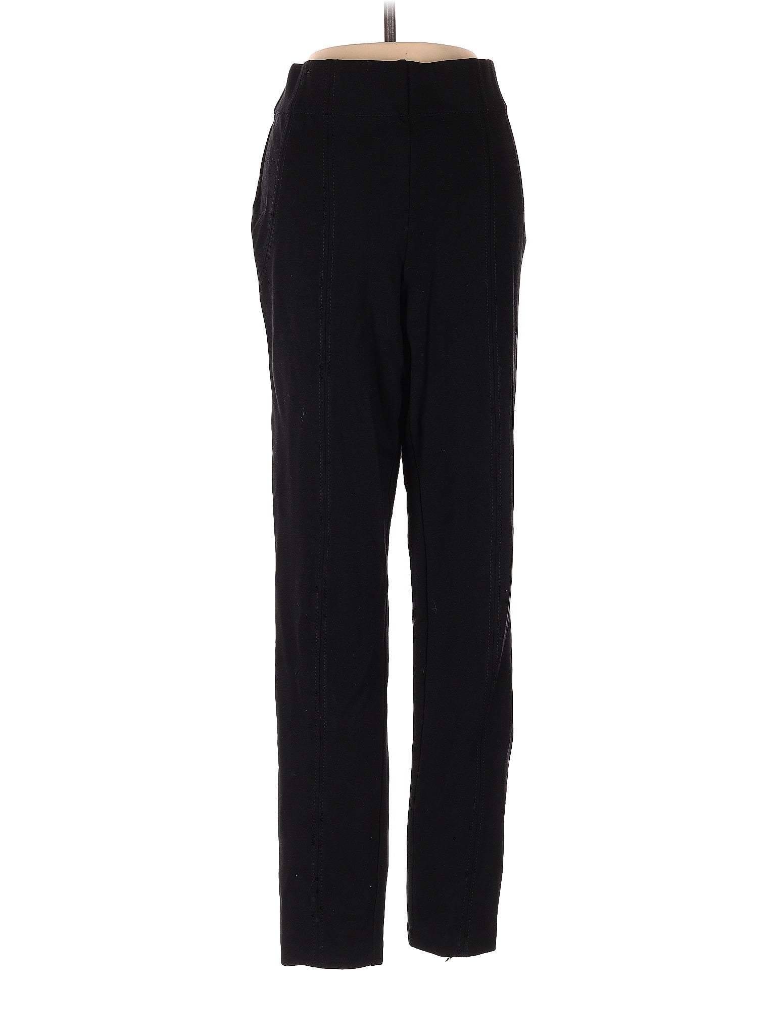 Pantalon Habillé Femme Jones New York - Taille 2P (Petite), Noir, Stretch (96% Coton, 4% Spandex) - Occasion En Très Bon état