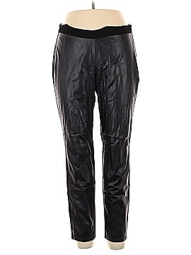 Peter Nygard Faux Leather Pants (view 1)