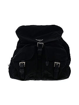 Prada Large Double Front Pocket Backpack (view 1)