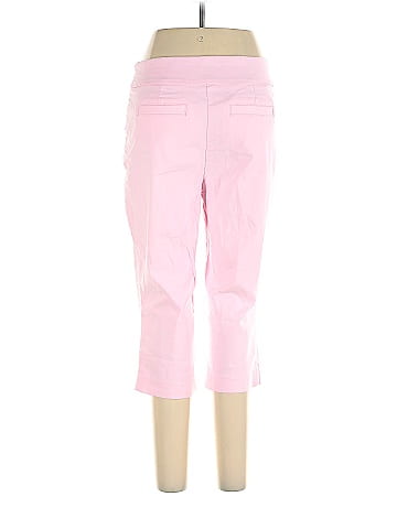 Kim Rogers Pink Casual Pants Size 14 (Petite) - 52% off