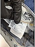 MCM 100% Cotton Jacquard Marled Tortoise Tweed Chevron-herringbone Blue Jeans Size 34 (EU) - photo 6