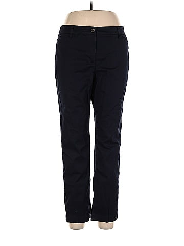 Talbots Solid Black Dress Pants Size 10 (Petite) - 77% off