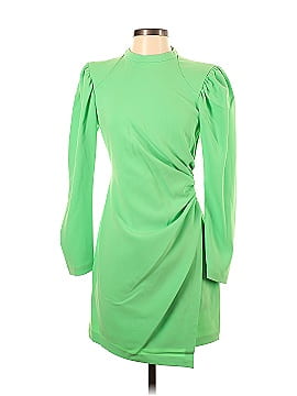 A.L.C. New with Tags Green Ruchedl Dress (view 1)