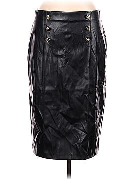 Carole Wren Faux Leather Skirt (view 1)