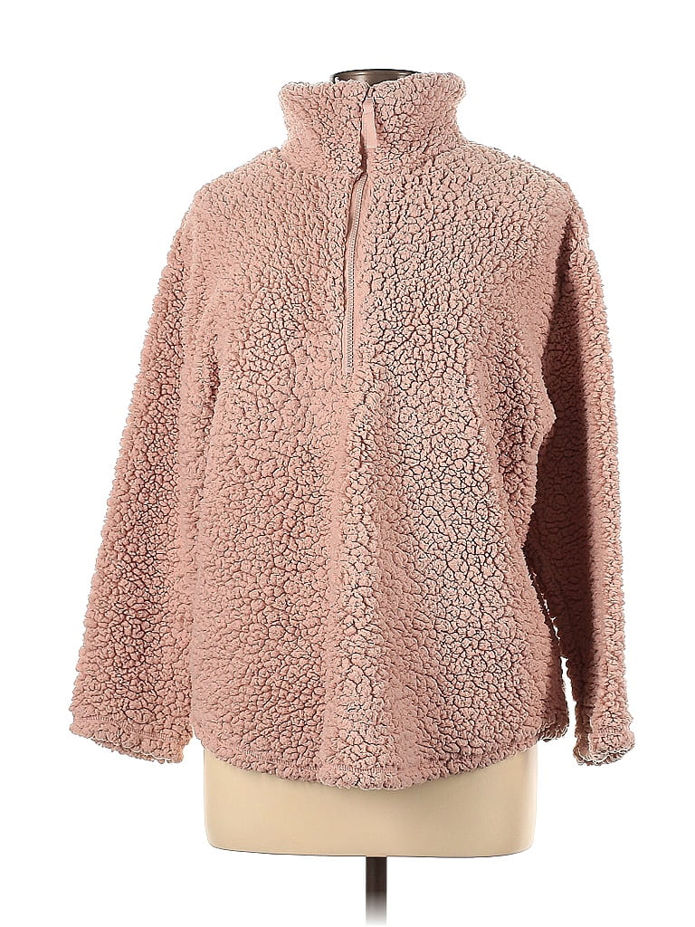 Ruby Rd. 100% Polyester Pink Fleece Size L - 82% off | ThredUp