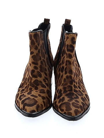 Marc fisher leopard outlet boots