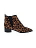 Marc Fisher LTD Leopard Print Animal Print Brown Ankle Boots Size 7 - photo 1