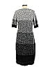 Ann Taylor Marled Tweed Gray Casual Dress Size L - photo 2